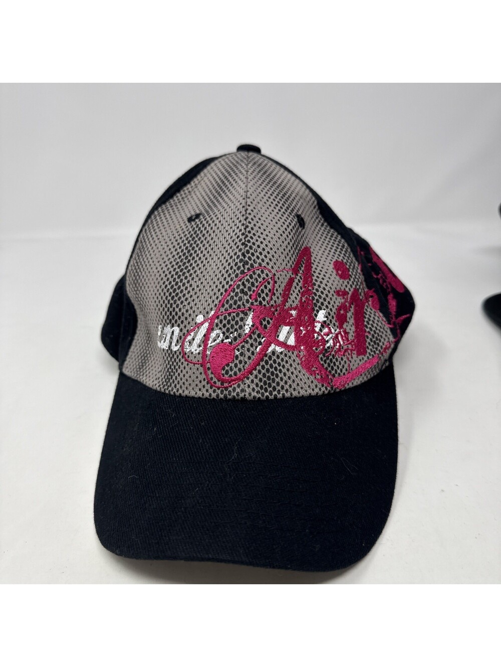 Pink And Black Air Force Hat Adjustable